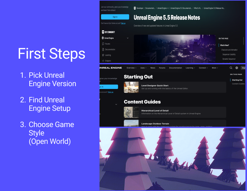 Our Possible First Steps